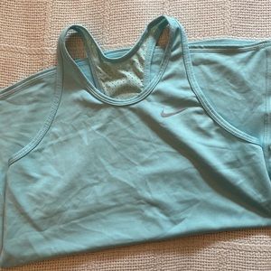 Nike blue workout tank